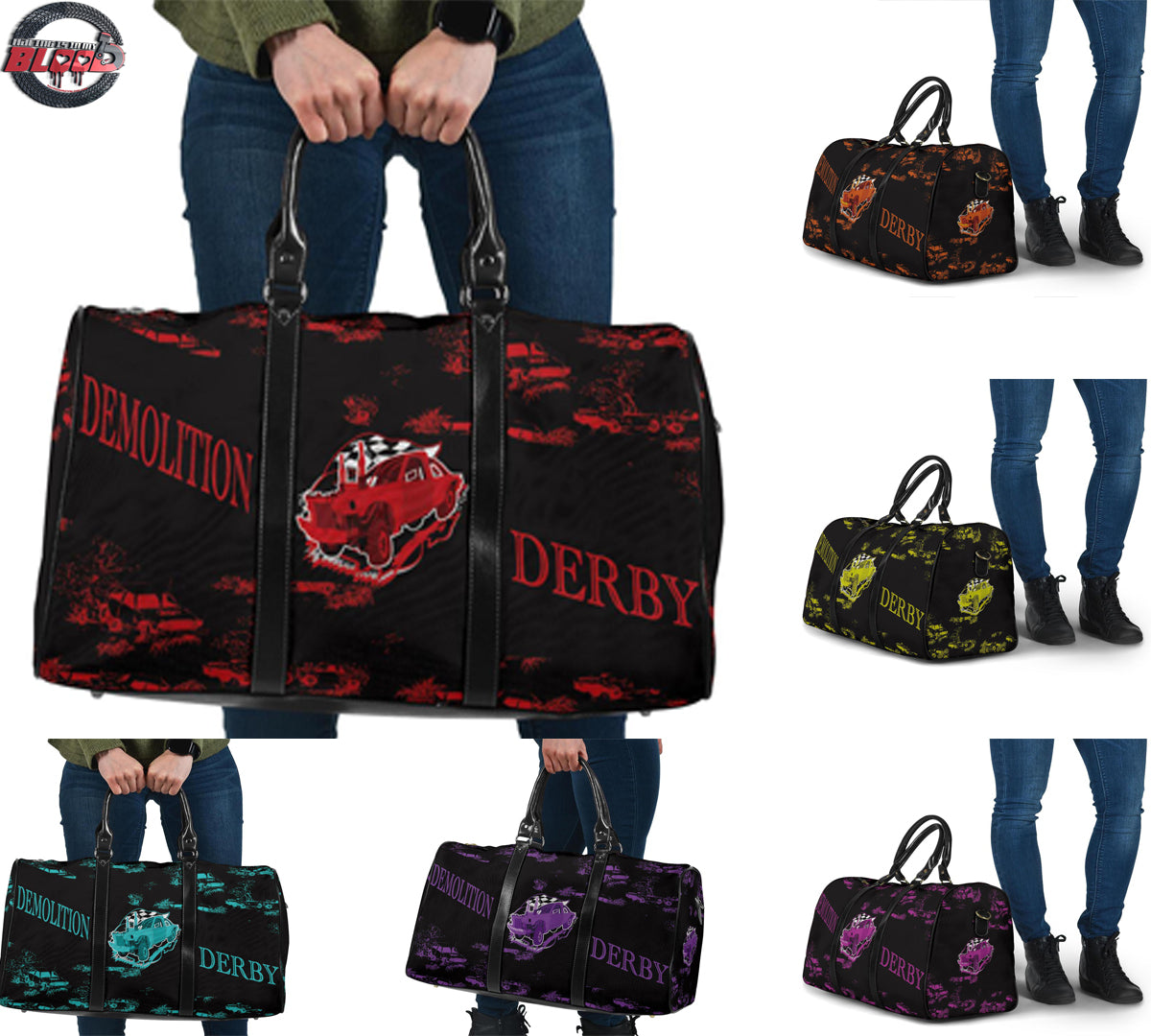 Demolition Derby Backpack Blue main image 0