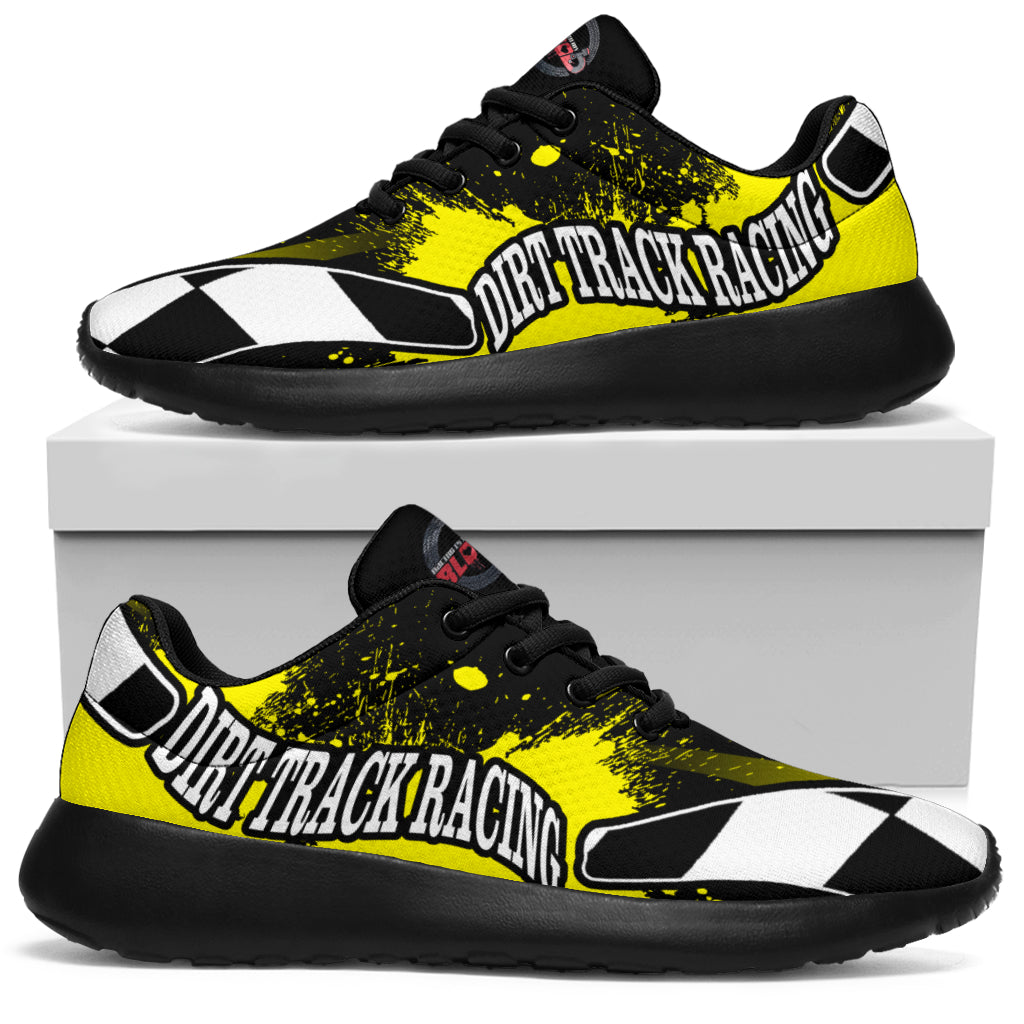 Dirt Racing Muddy Sneakers Orange