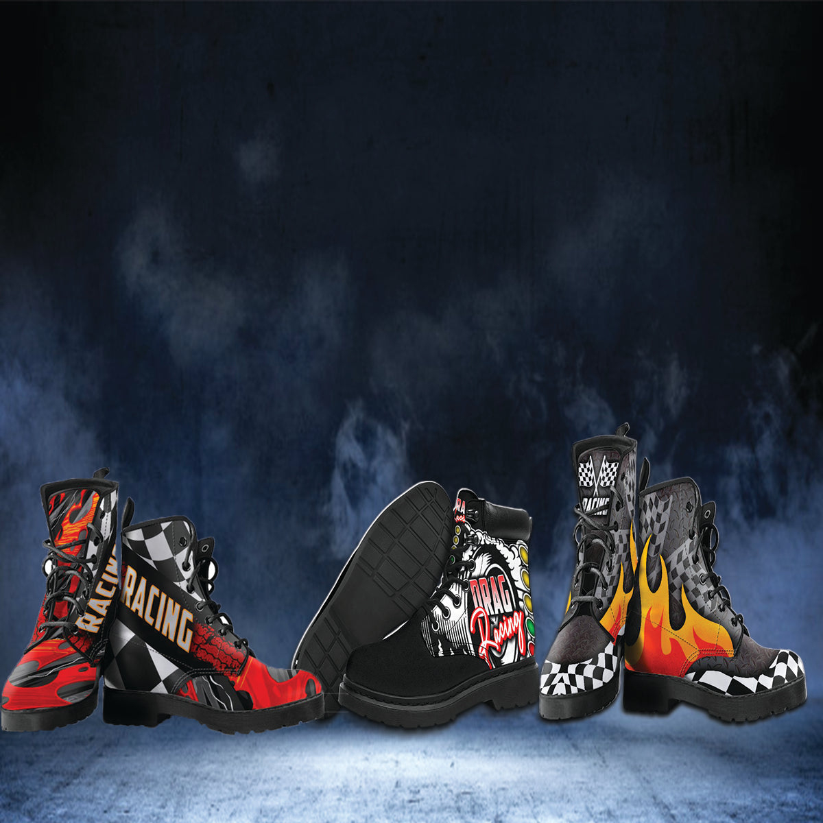 Drag on sale racing boots