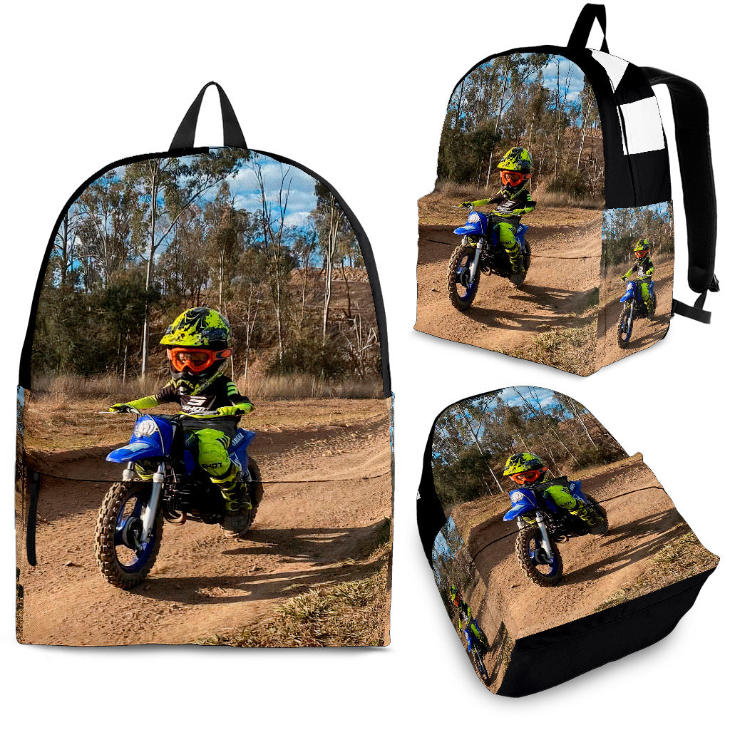 custom motocross backpack