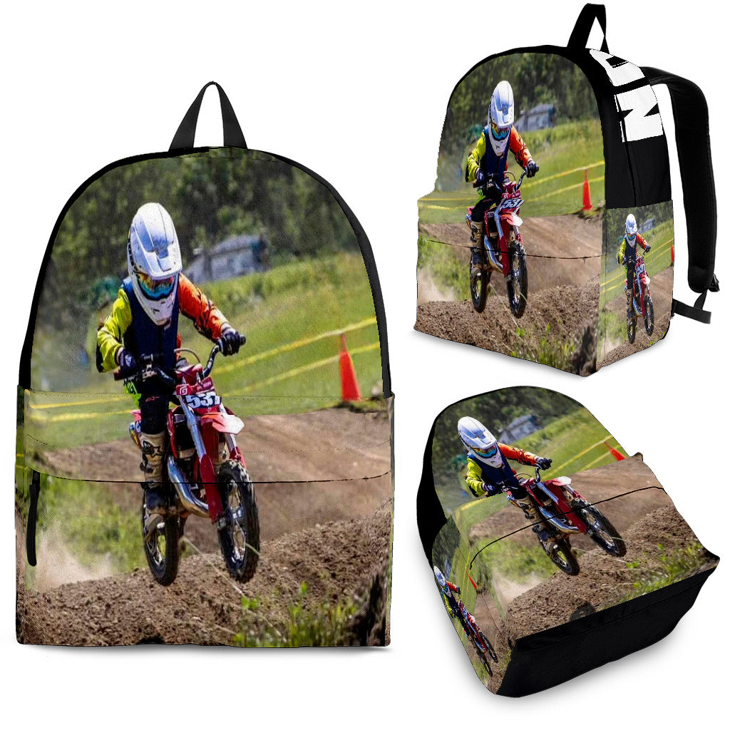 custom motocross backpack