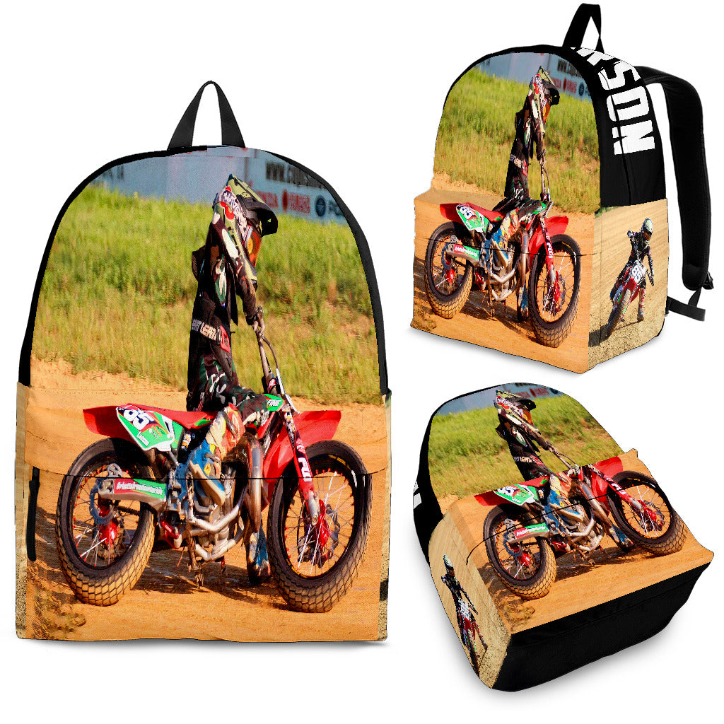 custom motocross backpack