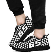 custom racing running sneakers number 65