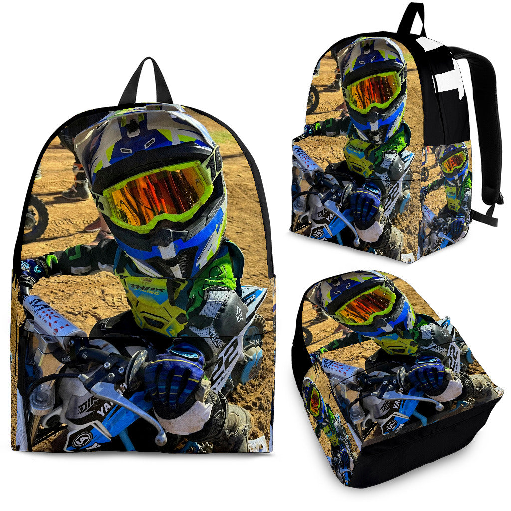 custom motocross backpack