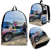 custom demolition derby backpack