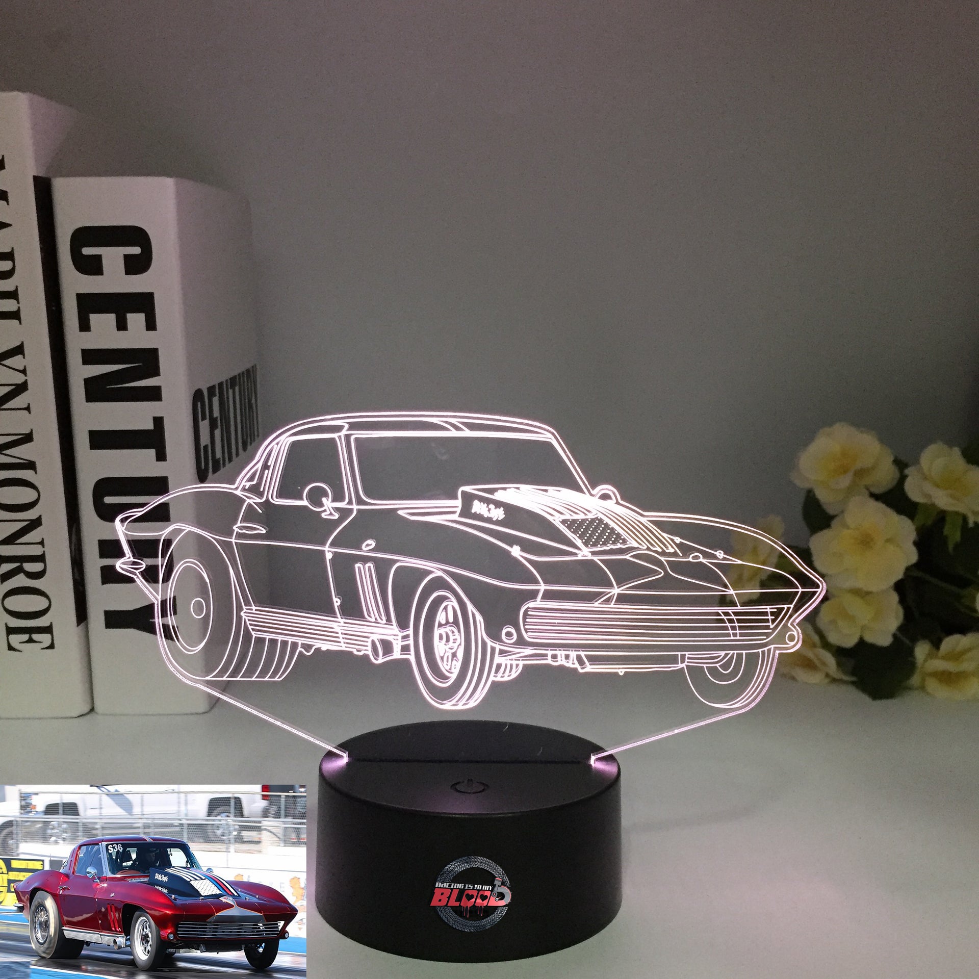 Custom 3D Led Lamp With Your Car Photo Or Truck/Motorcycle/Logo