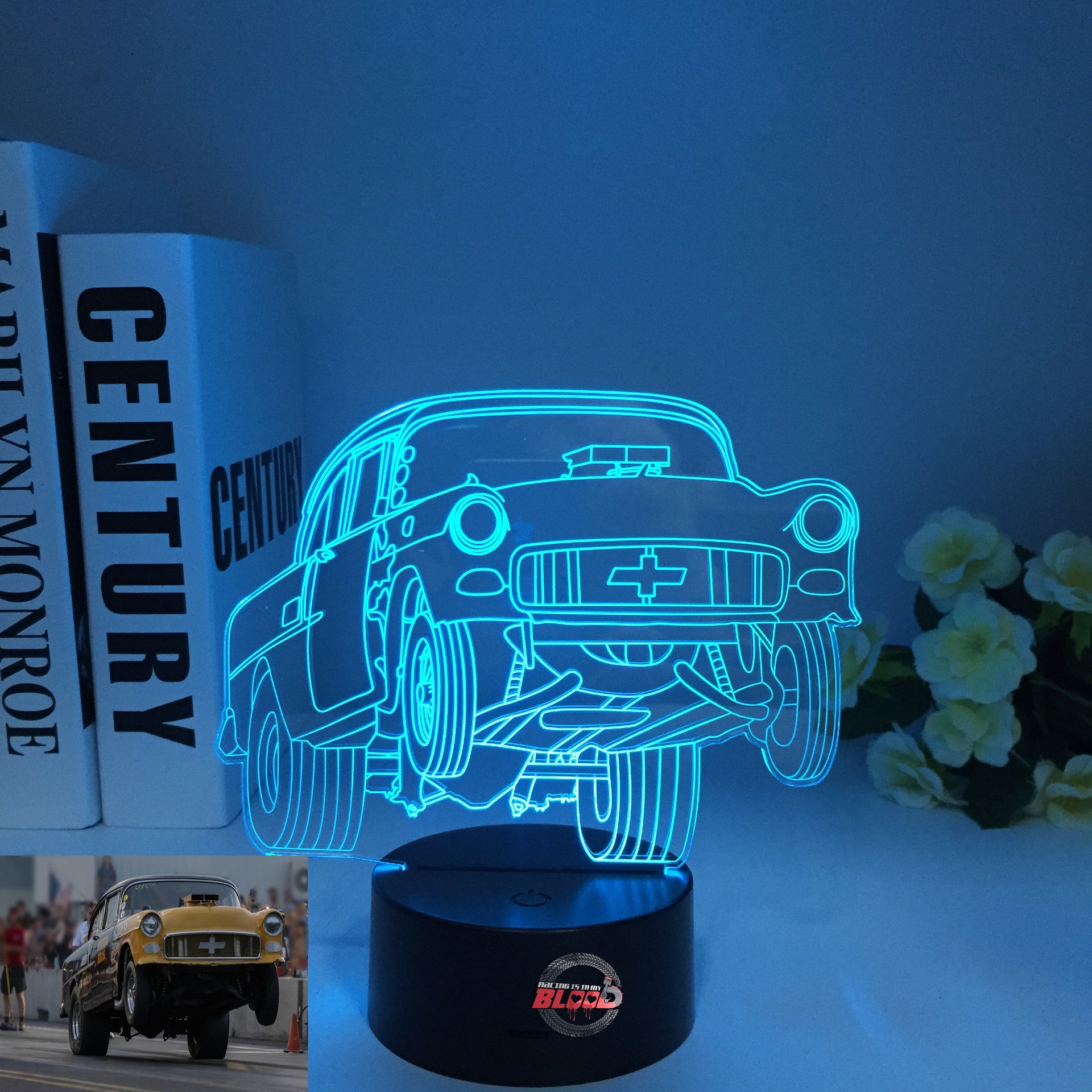 Custom 3D Led Lamp With Your Car Photo Or Truck/Motorcycle/Logo