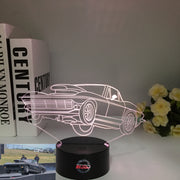 Custom 3D Led Lamp With Your Car Photo Or Truck/Motorcycle/Logo