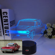 Custom 3D Led Lamp With Your Car Photo Or Truck/Motorcycle/Logo