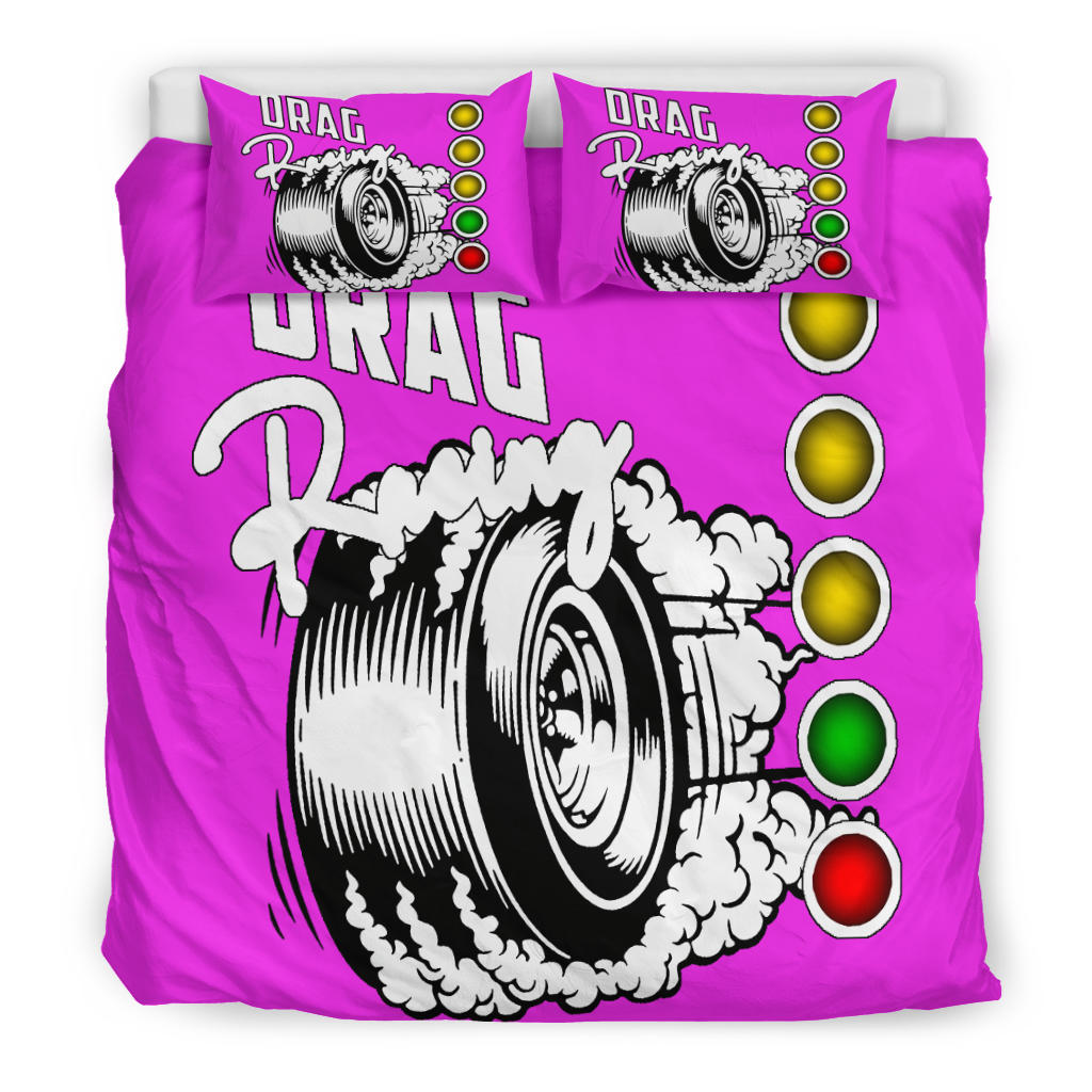 Drag Racing Bedding Set