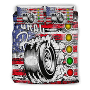 USA Drag Racing Bedding Set