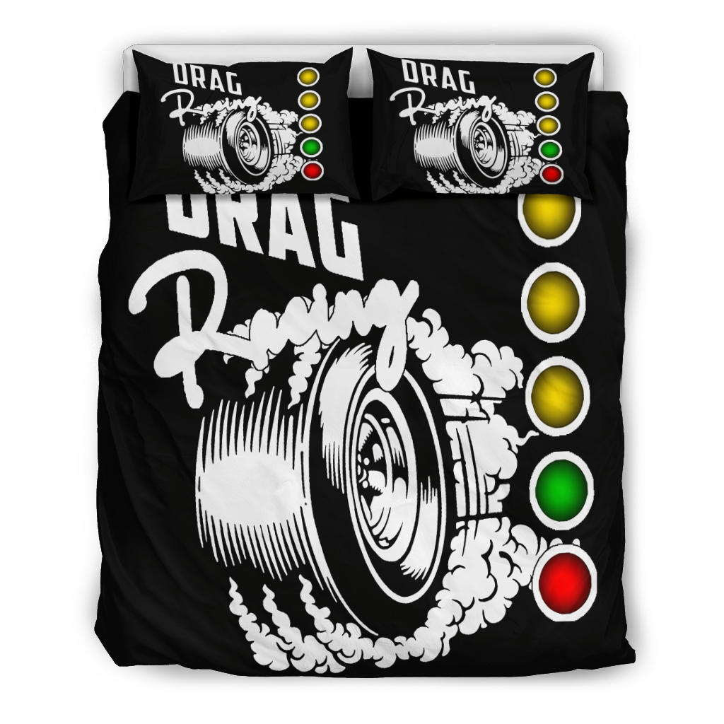 USA Drag Racing Bedding Set