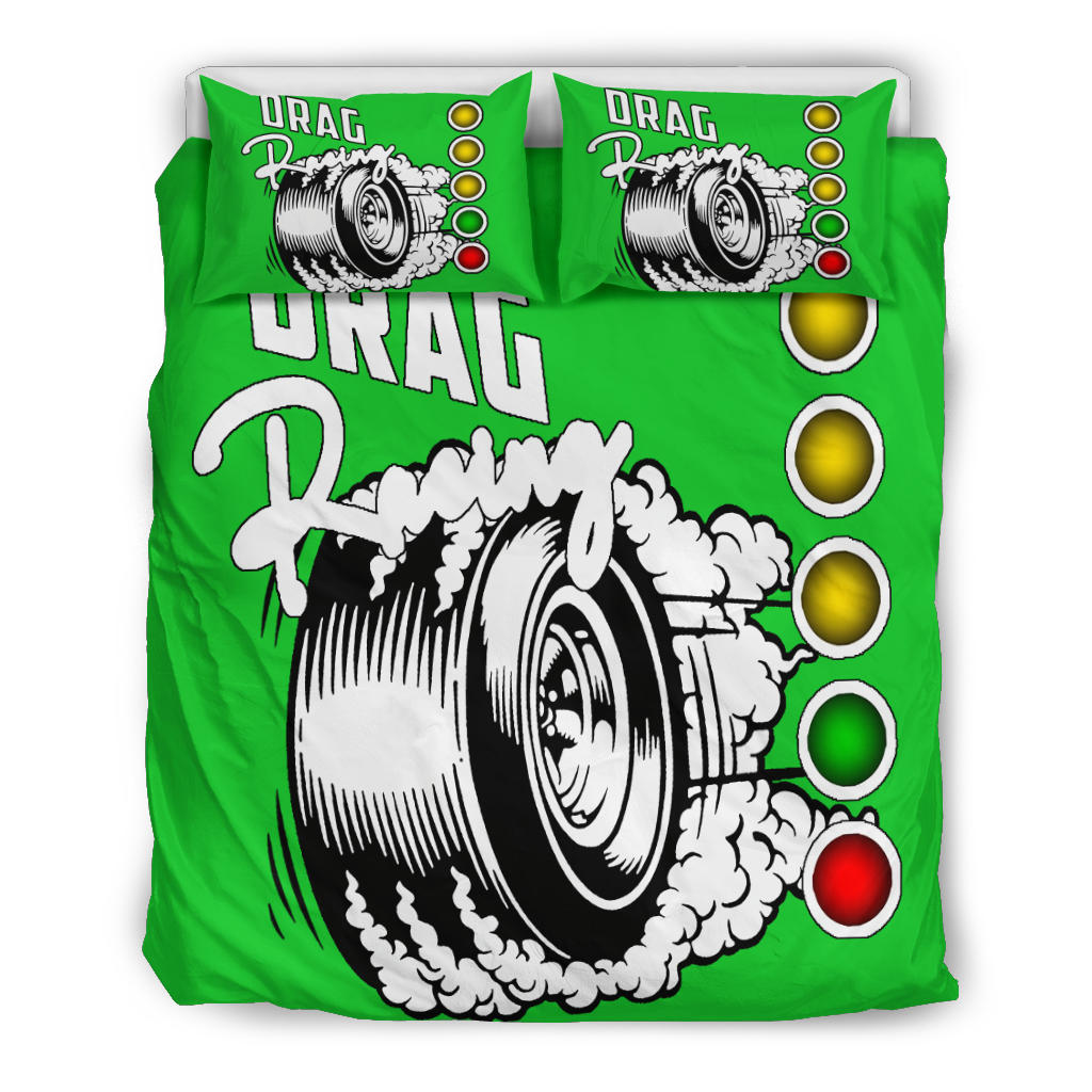 Drag Racing Bedding Set