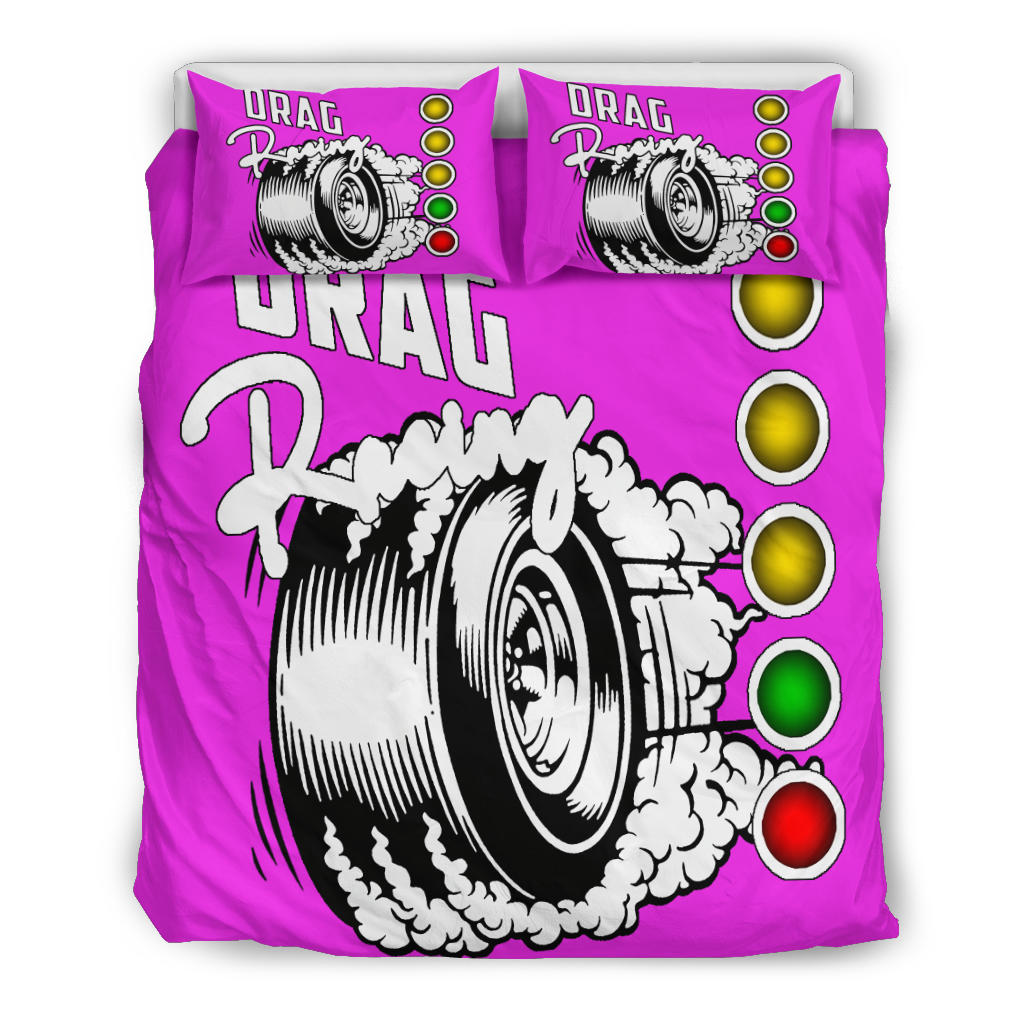 Drag Racing Bedding Set