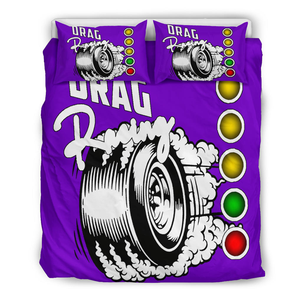 Drag Racing Bedding Set