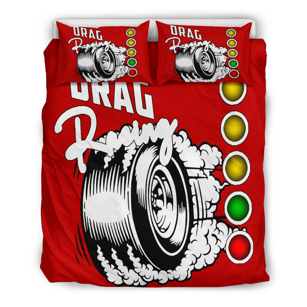 Drag Racing Bedding Set