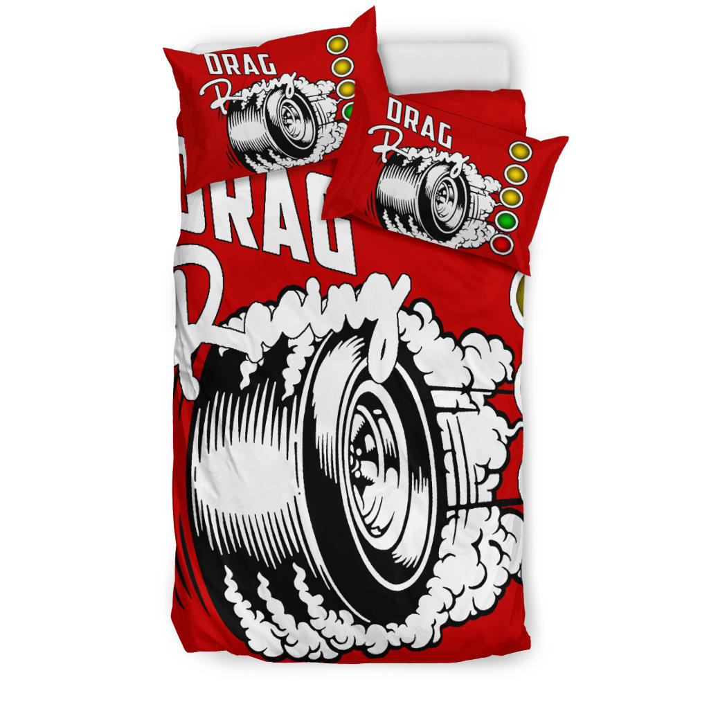 Drag Racing Bedding Set