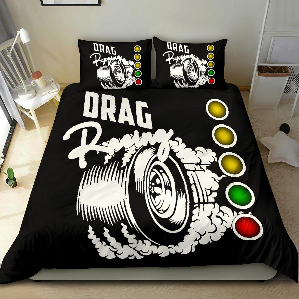 USA Drag Racing Bedding Set