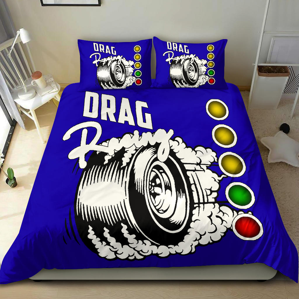 USA Drag Racing Bedding Set