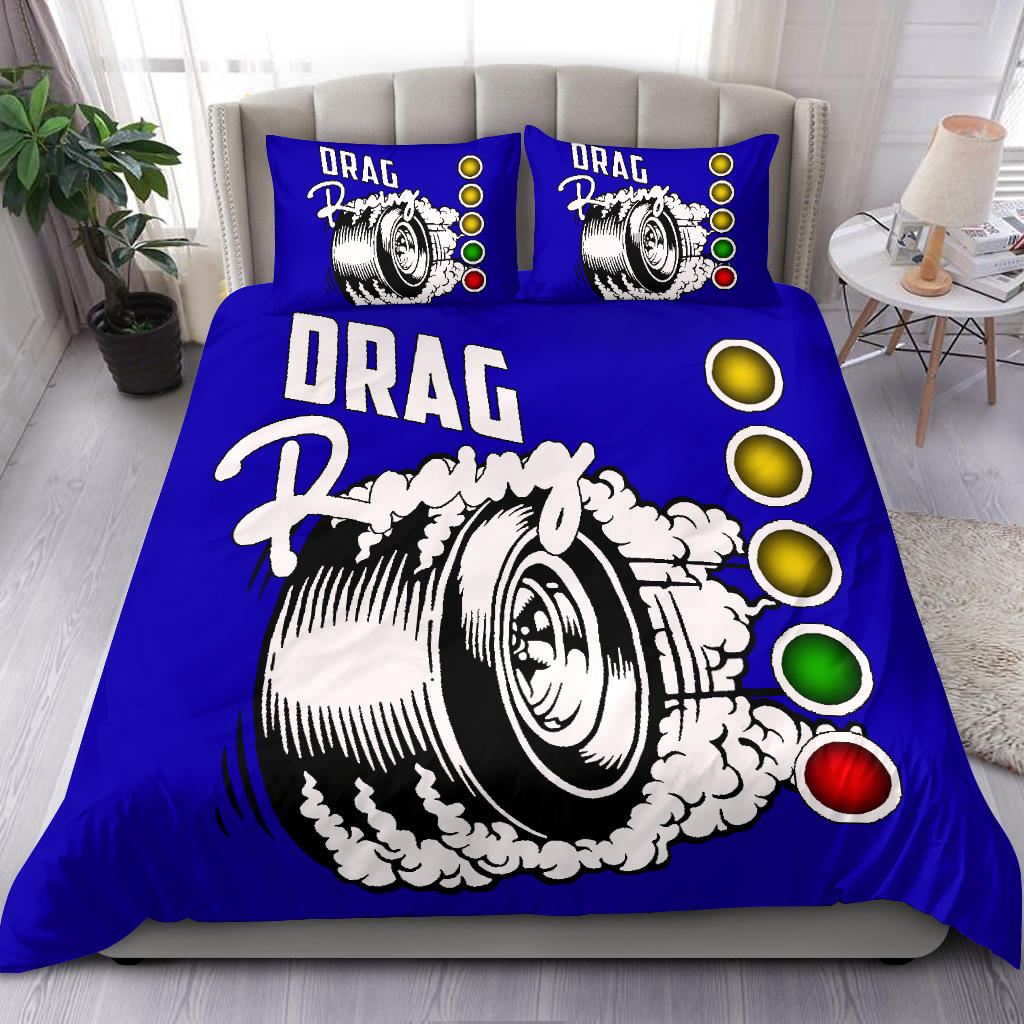 USA Drag Racing Bedding Set