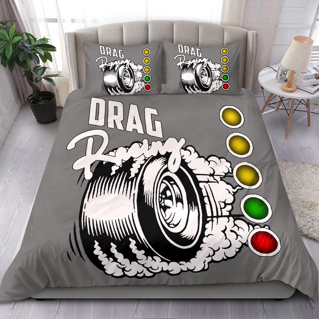 Drag Racing Bedding Set