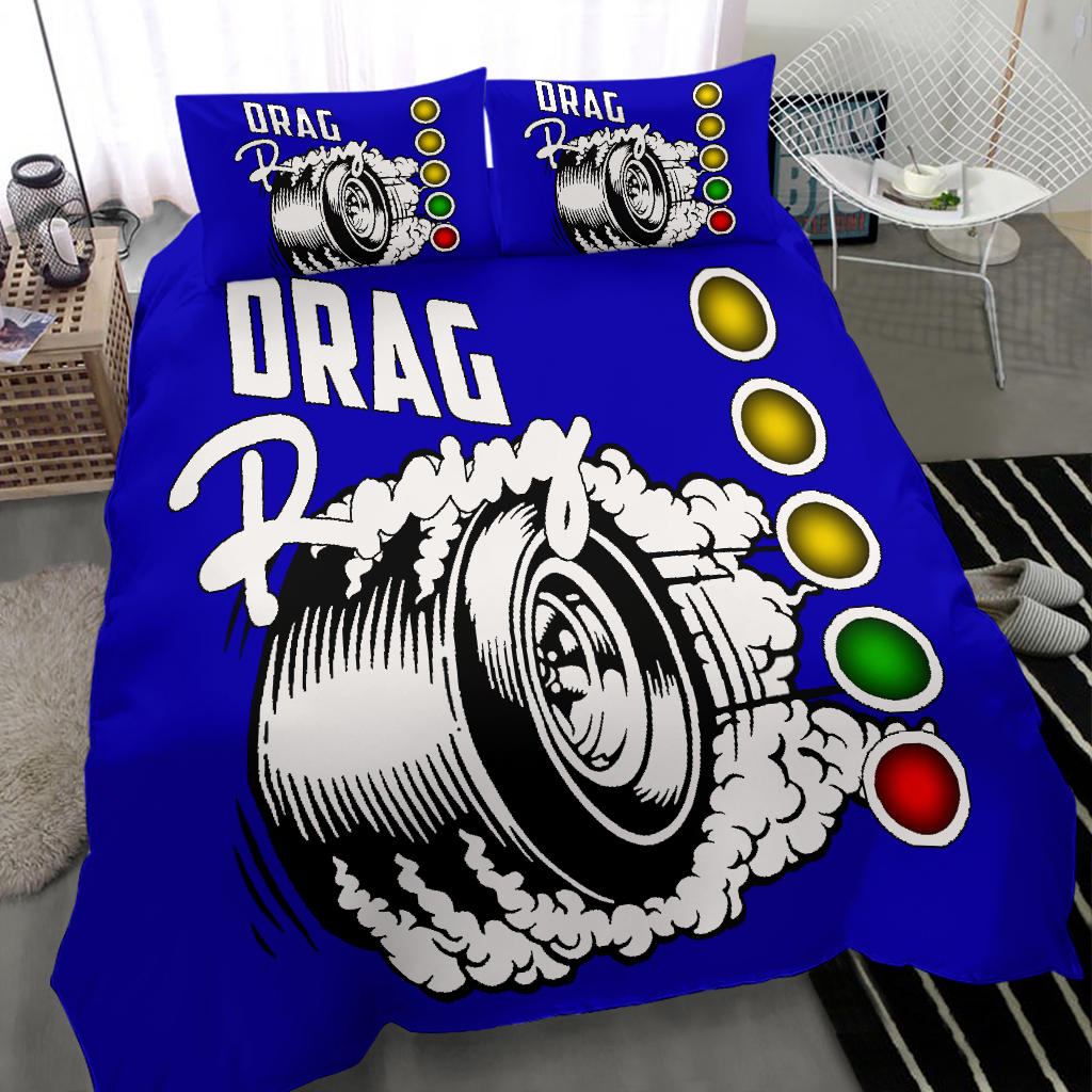 USA Drag Racing Bedding Set