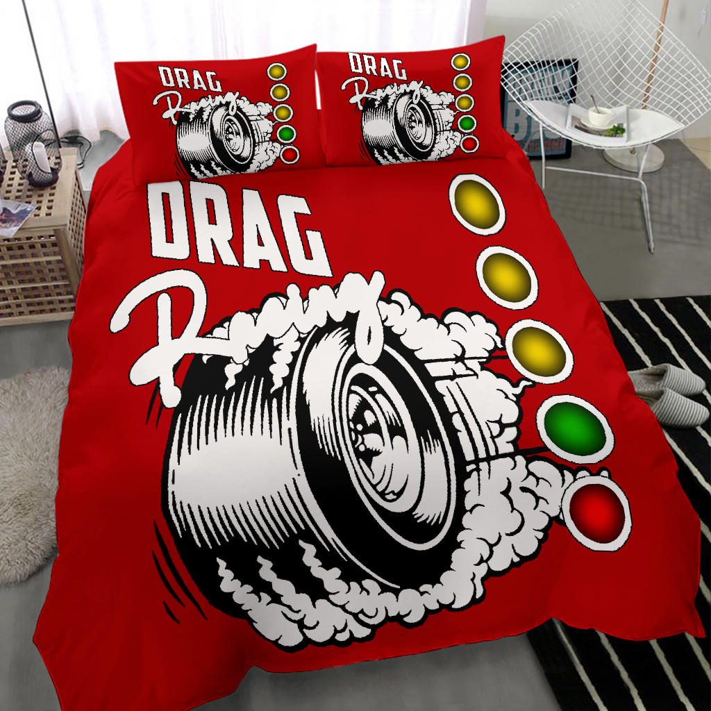 Drag Racing Bedding Set