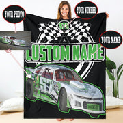 Custom Street Stock Blanket