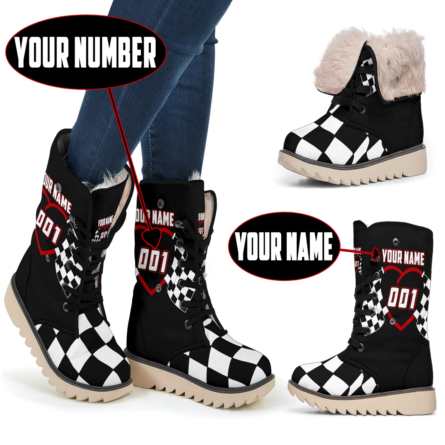 Custom Racing Polar Boots