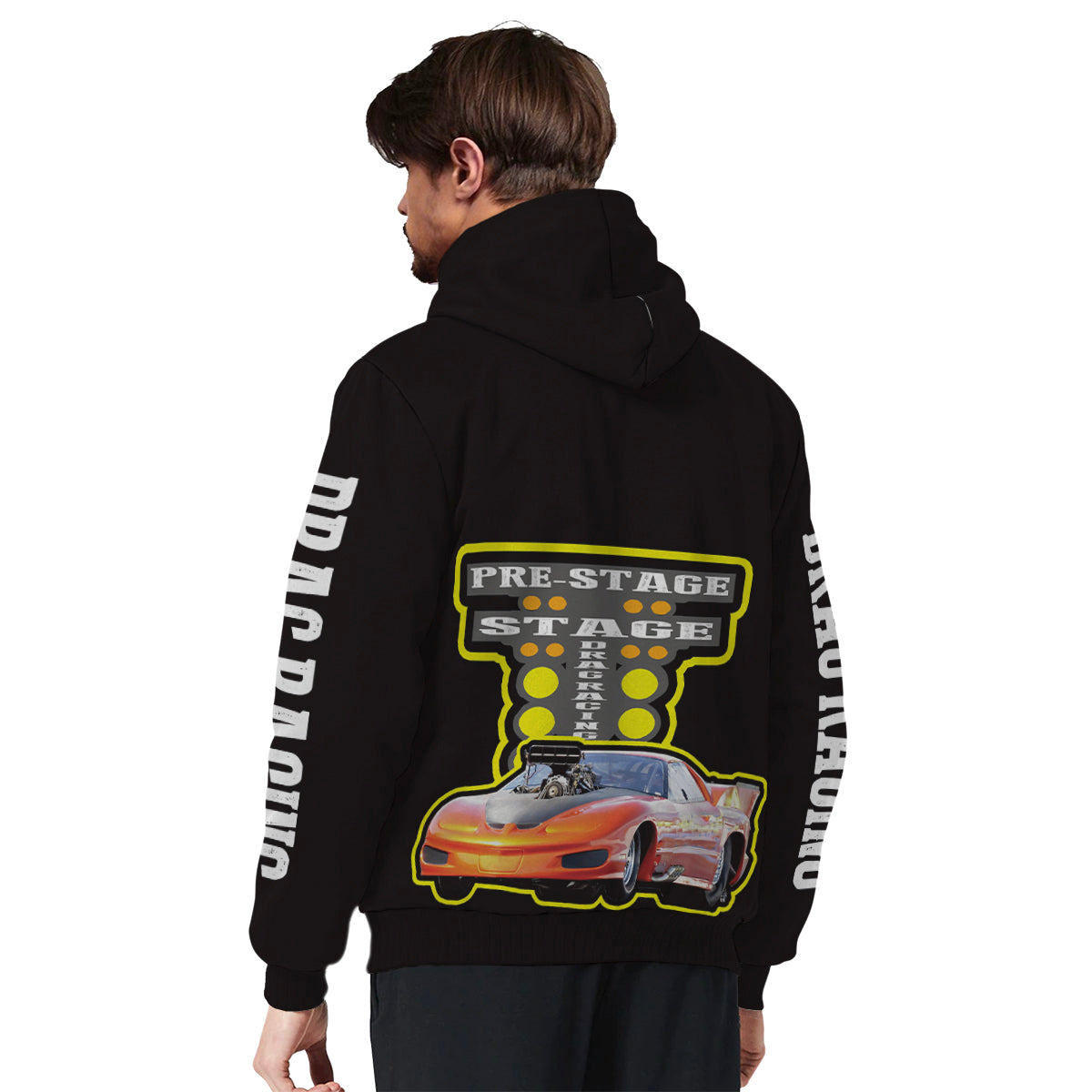 Custom Drag Racing Sherpa Jacket