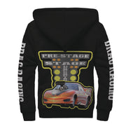 Custom Drag Racing Sherpa Jacket