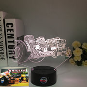 Custom 3D Led Lamp With Your Car Photo Or Truck/Motorcycle/Logo