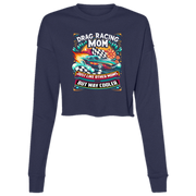Drag Racing Mom Just Like Other Moms Crop Top Tees