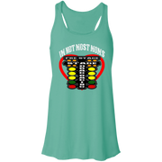 I'm Not Most Moms Drag Racing Flowy Racerback Tank