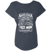 Behind Every Fast Car is a Fast Mom Drag Racing Expert T-Shirts