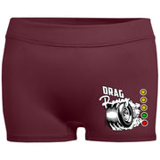 Drag Racing Ladies' Fitted Moisture-Wicking 2.5 inch Inseam Shorts