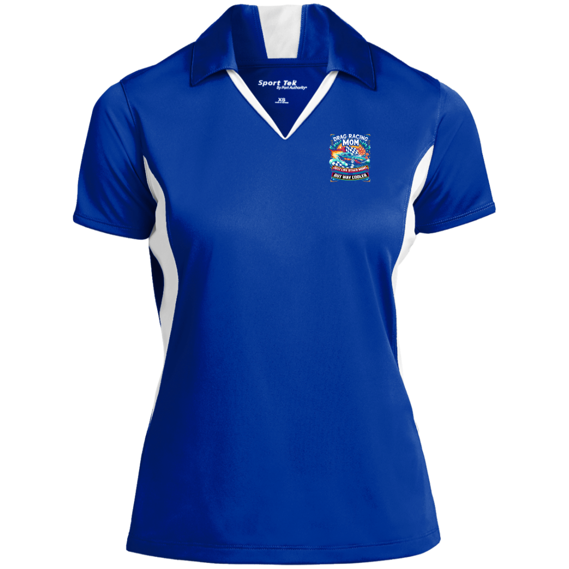 Drag Racing Mom Just Like Other Moms Polo Shirts