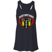 I'm Not Most Moms Drag Racing Flowy Racerback Tank