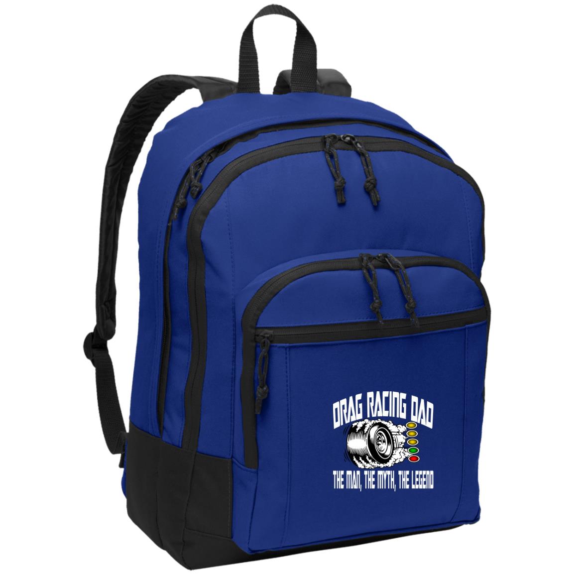 Drag Racing Dad Basic Backpack