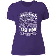 Behind Every Fast Car is a Fast Mom Drag Racing Expert T-Shirts
