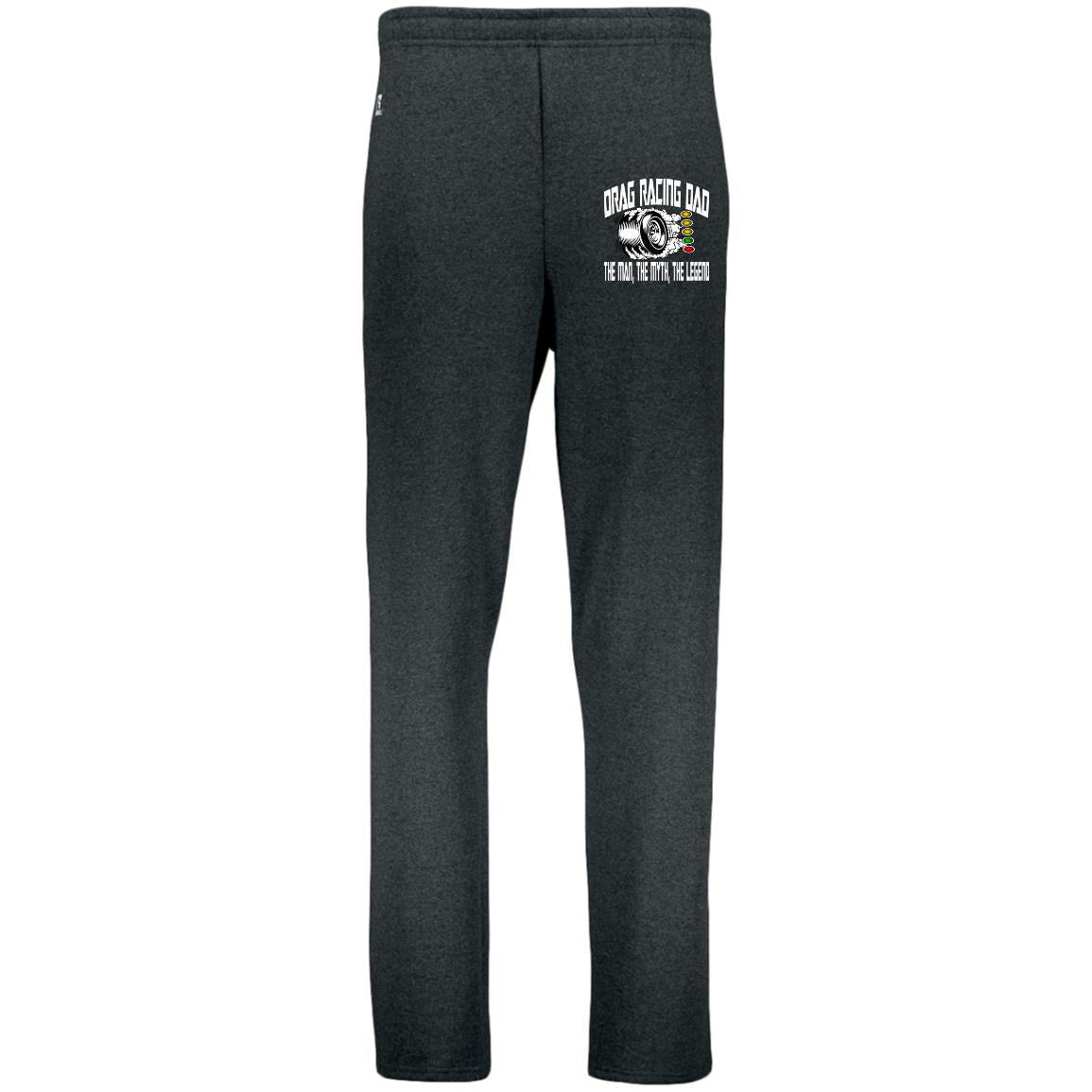 Drag Racing Dad Dri-Power Open Bottom Pocket Sweatpants