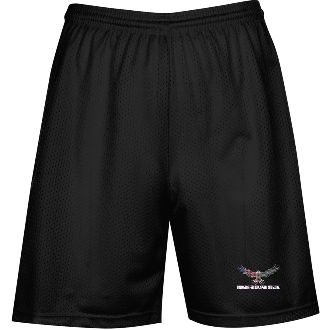 Racing For Freedom, Speed, And Glory Performance Mesh Shorts