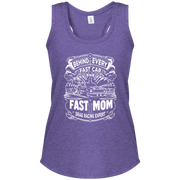 Behind Every Fast Car is a Fast Mom Drag Racing Expert Tank Tops
