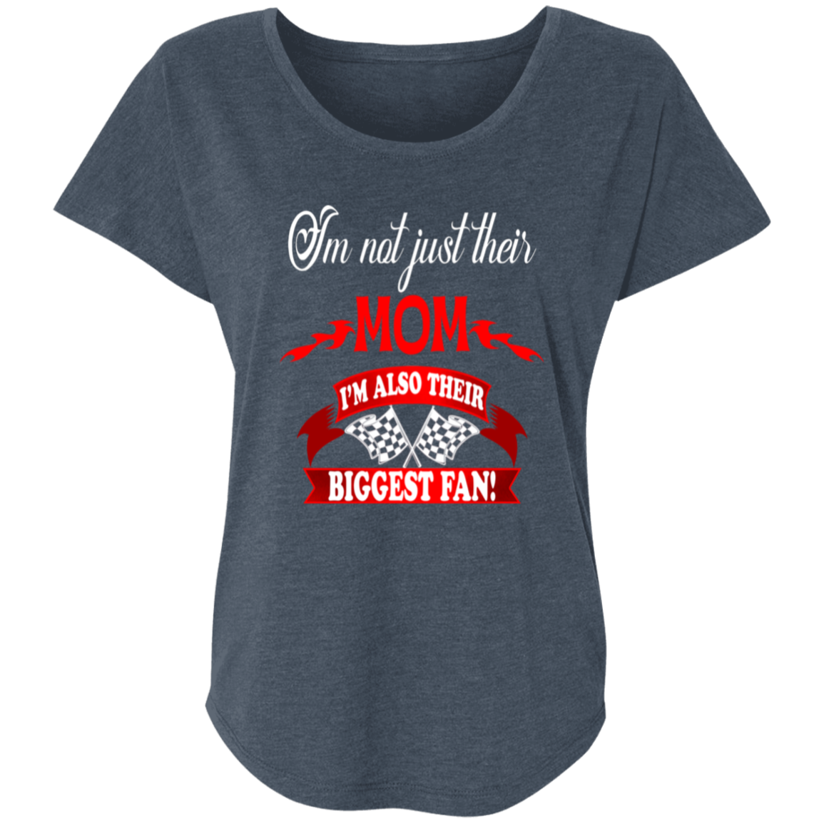 I'm Not Just their Mom I'm Also their Biggest fans Cropped Tees