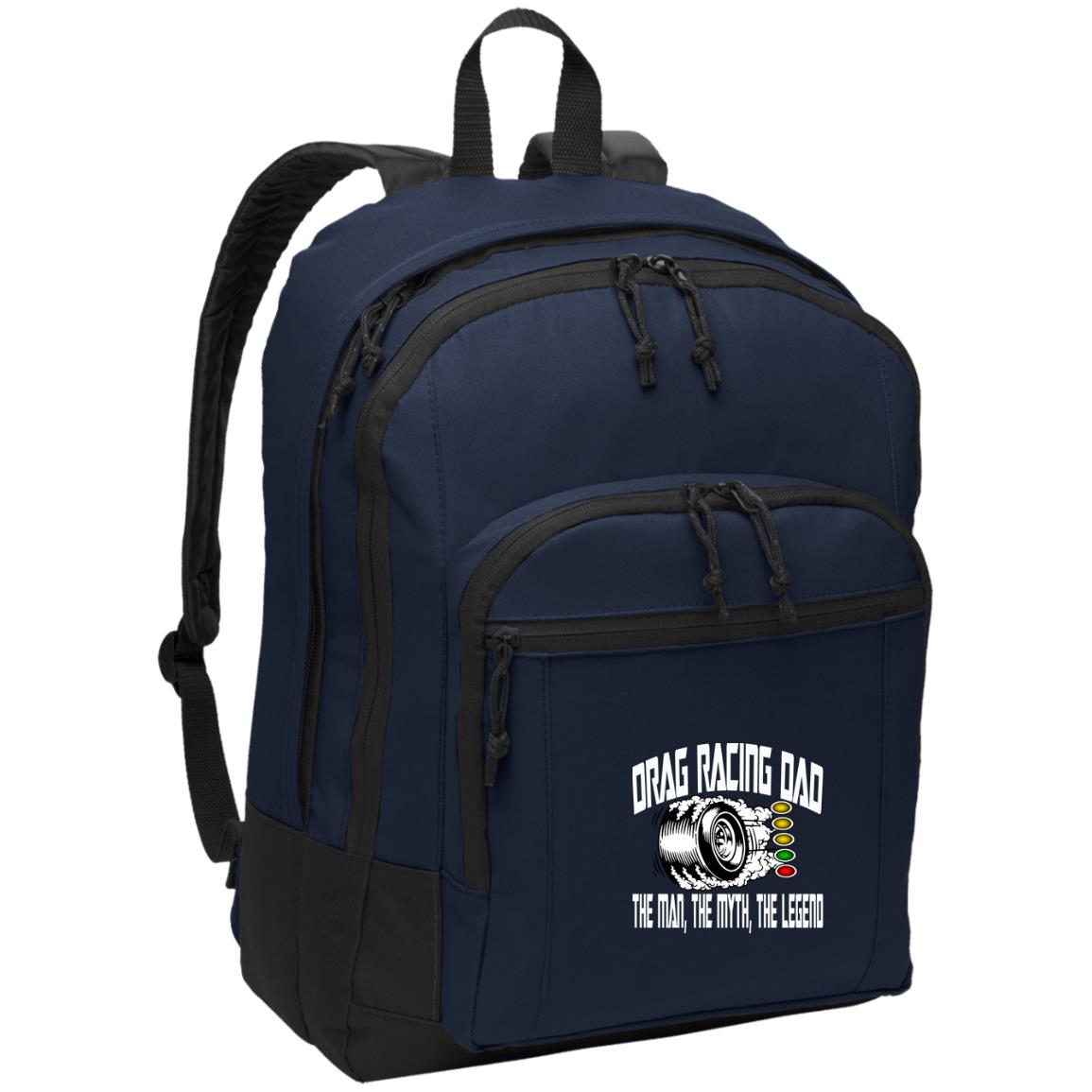 Drag Racing Dad Basic Backpack
