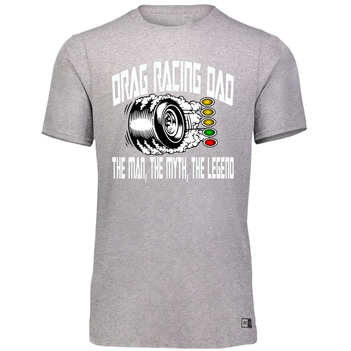 Drag Racing Dad Essential Dri-Power Tee