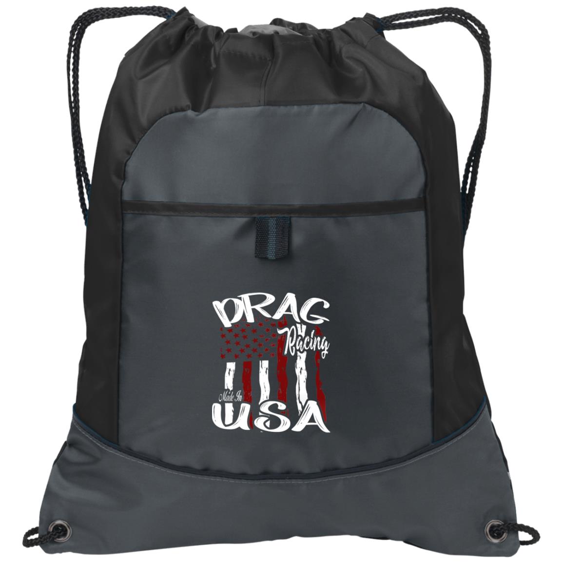 Drag Racing Made In USA Pocket Cinch Pack