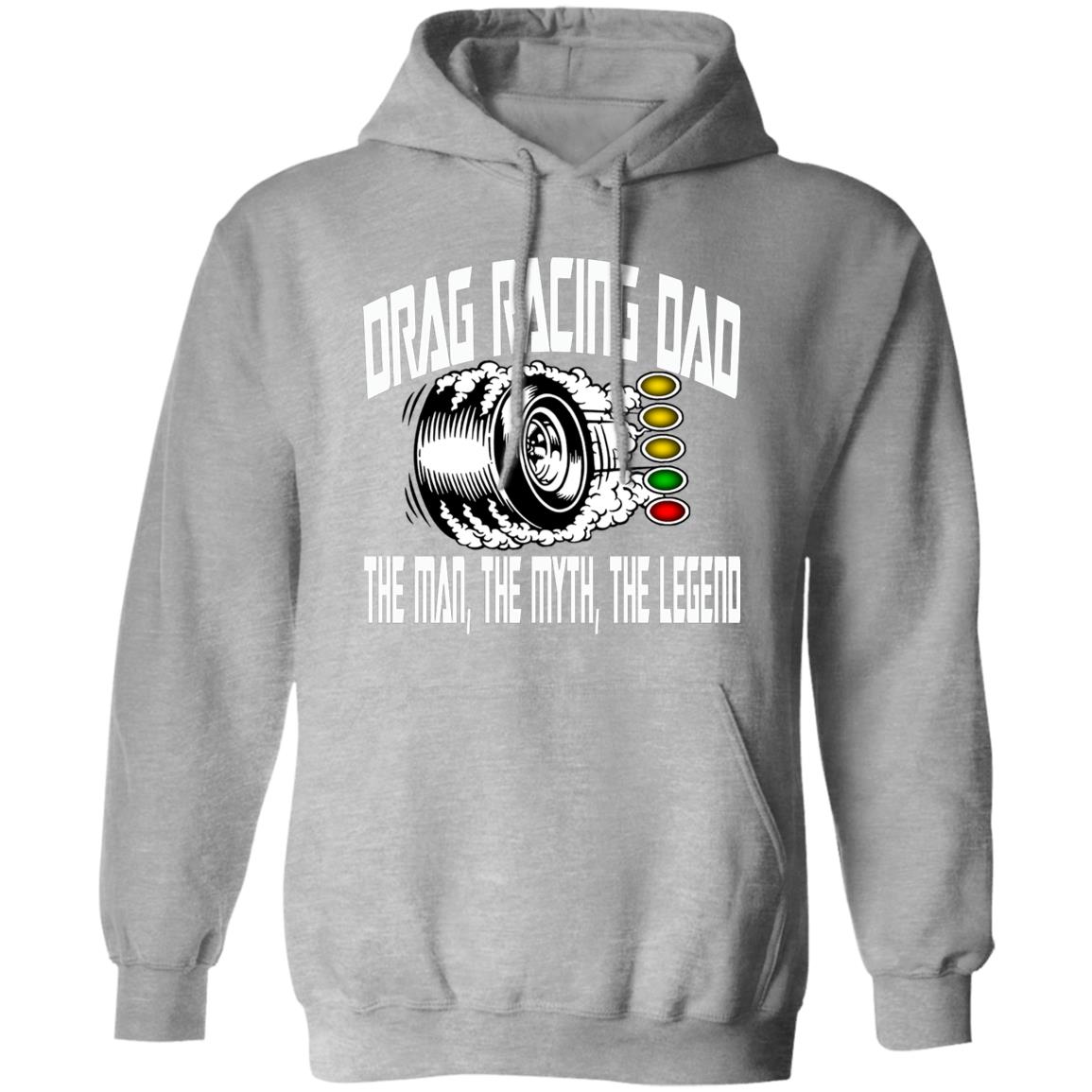 Drag Racing Dad Pullover Hoodie