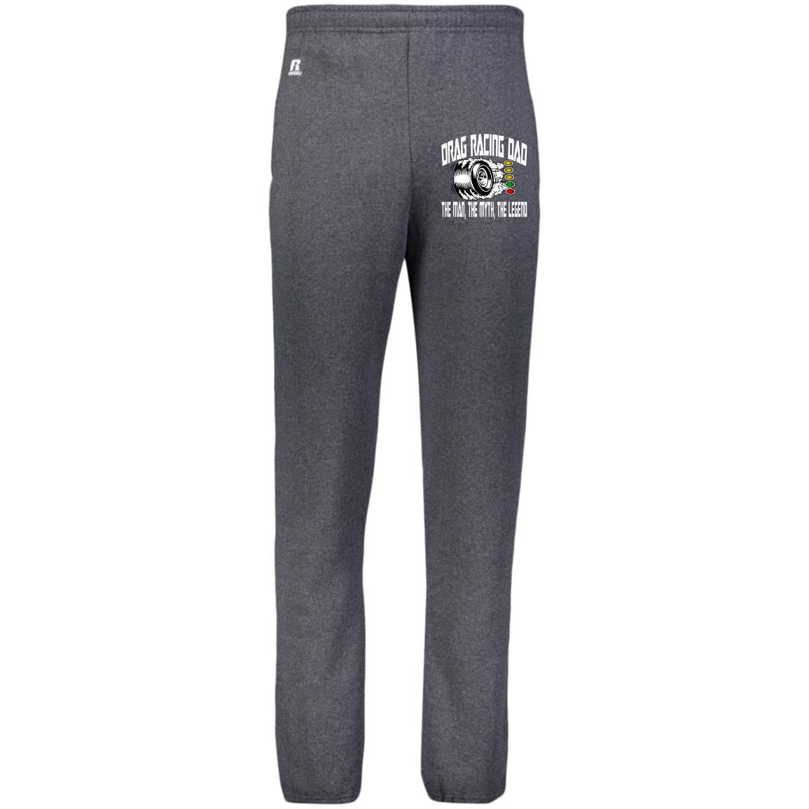Drag Racing Dad Dri-Power Closed Bottom Pocket Sweatpants