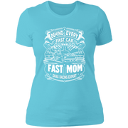 Behind Every Fast Car is a Fast Mom Drag Racing Expert T-Shirts